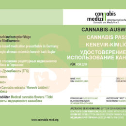 Cannabis-Ausweis der ACM